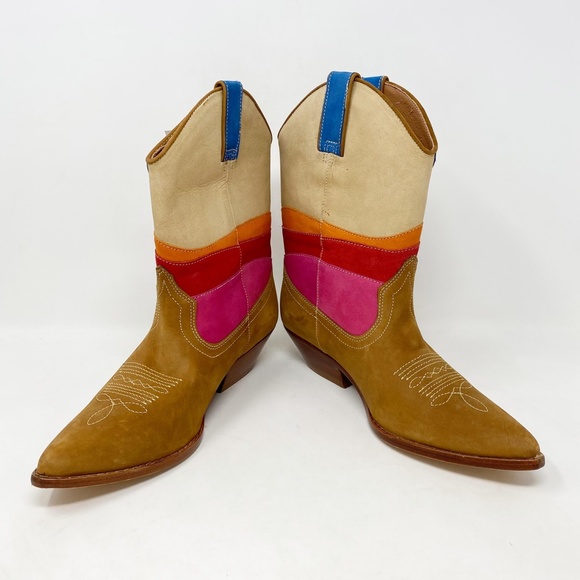 Vintage Circle S Brand Cactus Suede Sunset Boots - Picture 5 of 8